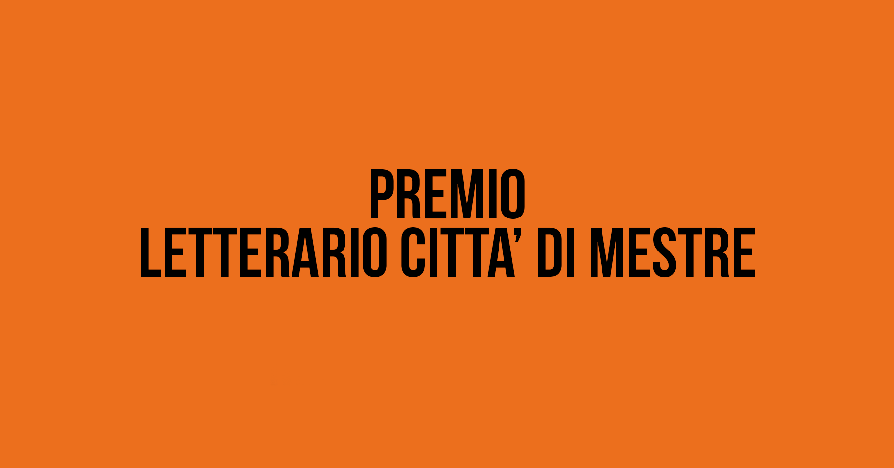 PREMIO LETTERARIO MESTRE