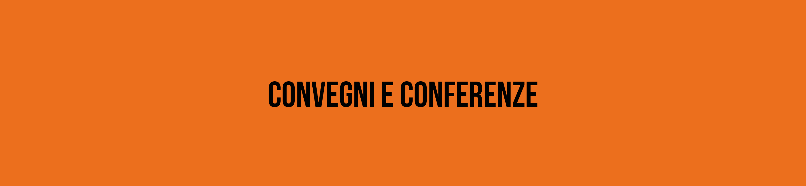 convegni e conferenze