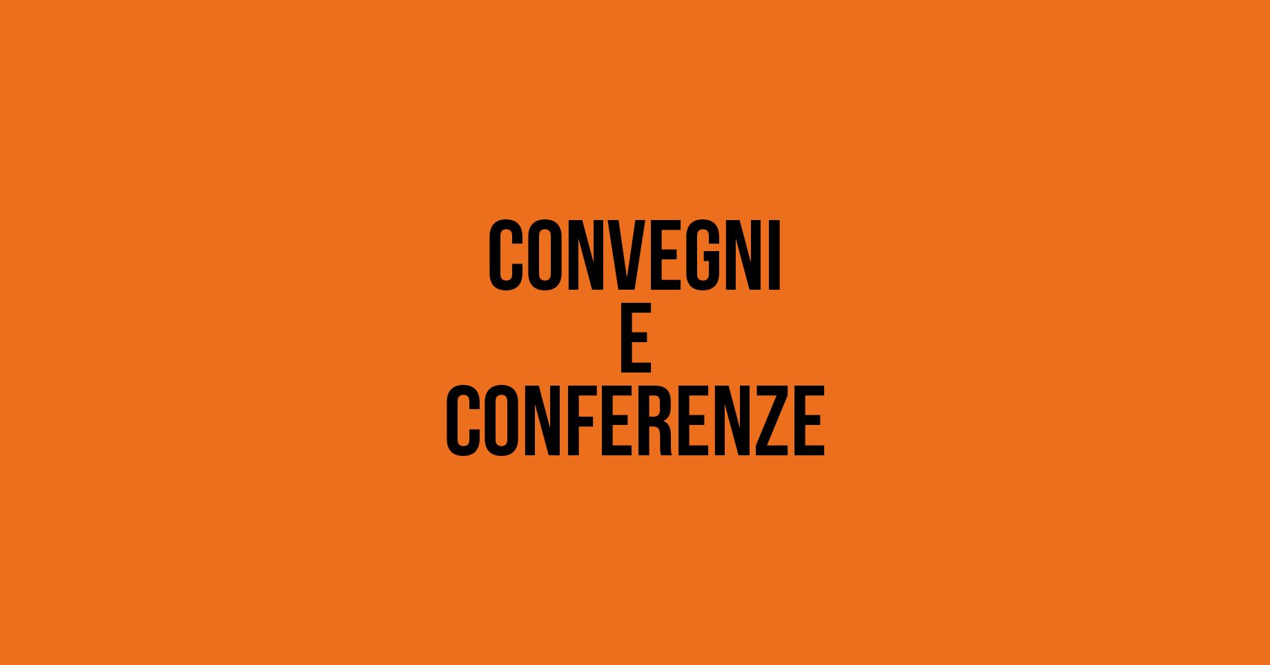 convegni e conferenze